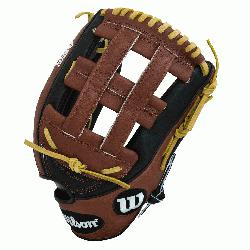 ith Wilsons largest outfield model, the A2K 1799. At 12.